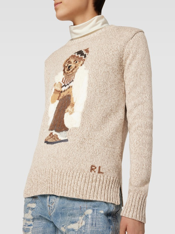 Sweater R&L | Bear White Coat